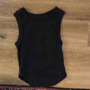 Free people Black Sleeveless Top